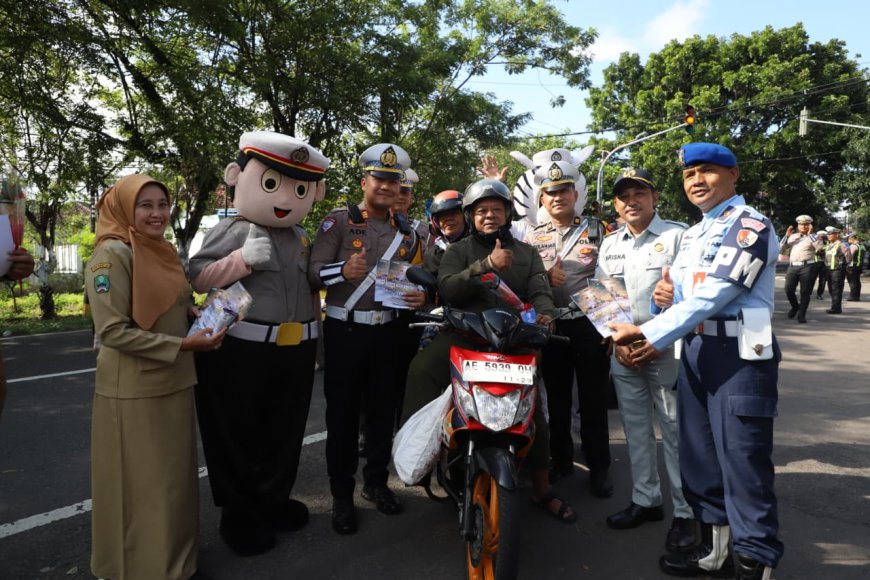 Operasi Keselamatan Semeru 2026, Polres Magetan Edukasi Masyarakat Secara Simpatik