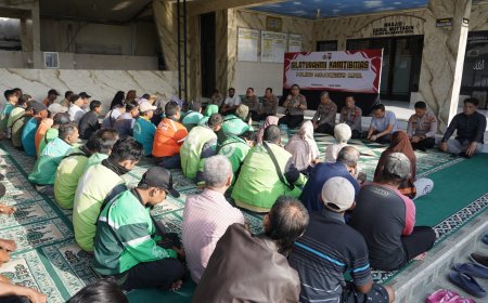 Polres Mojokerto Kota Perkuat Partisipasi Masyarakat Jaga Keamanan Melalui Sabuk Kamtibmas