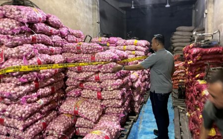 Penyelundupan Pangan Terungkap, Polisi Amankan Barang Bukti