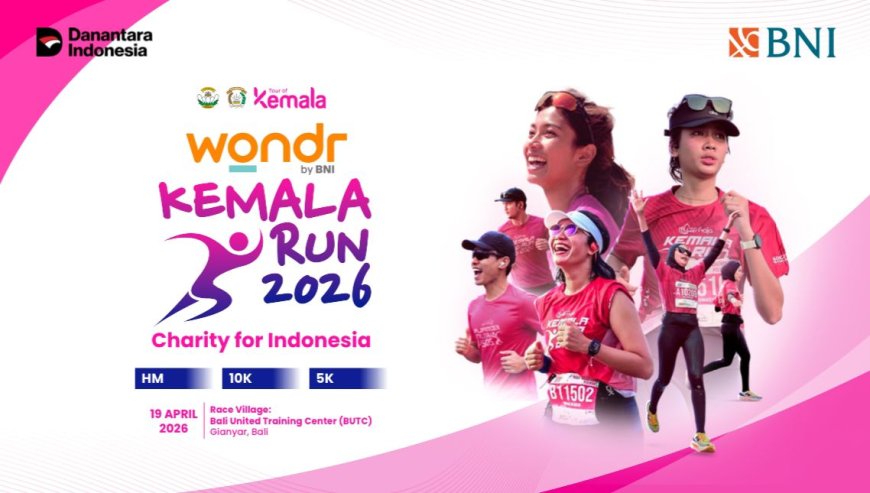 Kemala Run 2026 Diminati, Ribuan Peserta Daftar di Bali