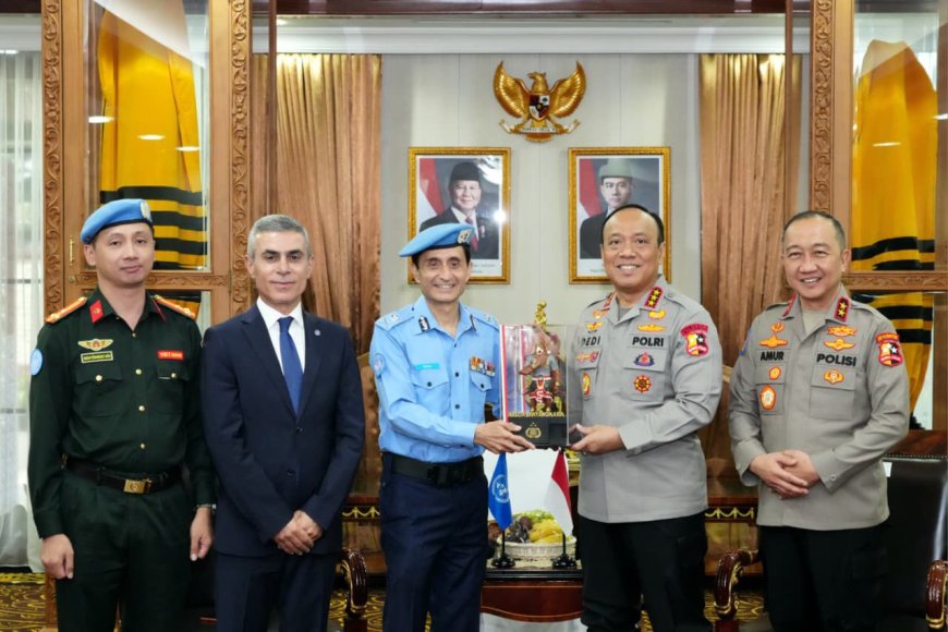 Sinergi Berkelanjutan, Polri Perkuat Kerja Sama dengan PBB