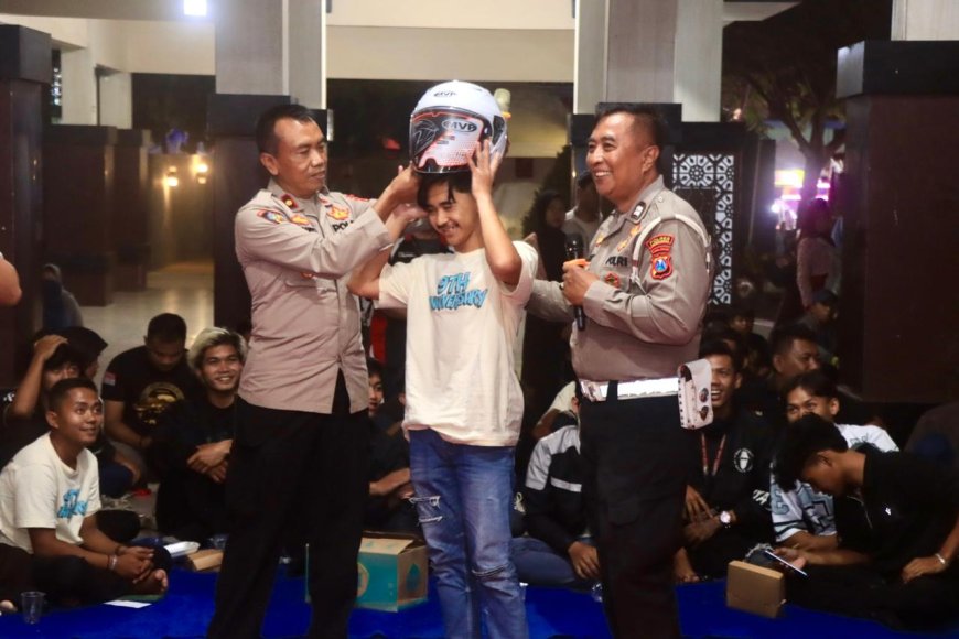 Polres Probolinggo Bangun Kesadaran Berlalu Lintas Aman
