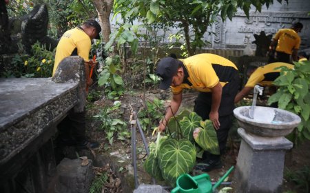Polres Malang Tunjukkan Kepedulian melalui Aksi Bersih Tempat Ibadah